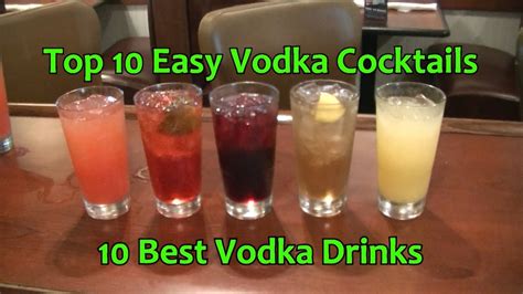 10 Best Vodka Cocktails .
